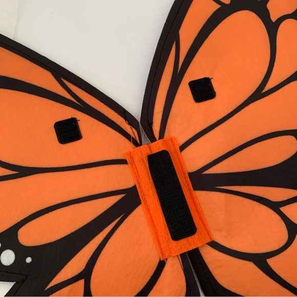 Spooktacular Creations Girl's Orange Butterfly Halloween Costume 12-24 month - Picture 4 of 4